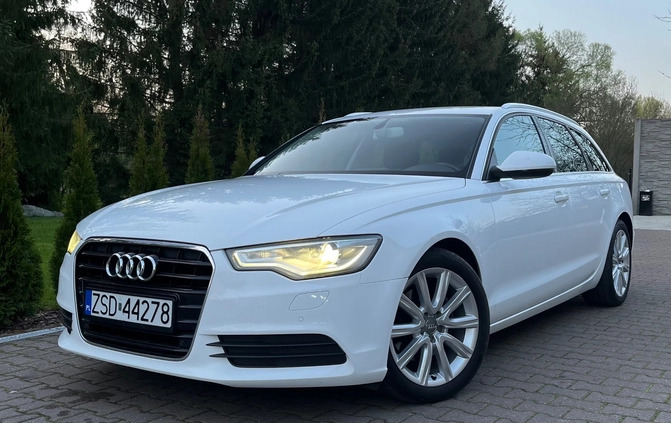 Audi A6 cena 63900 przebieg: 221367, rok produkcji 2014 z Zwoleń małe 79